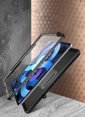 Противоударный чехол с защитой экрана SUPCASE UB Pro Full Body Rugged Case for iPad Air 4 10.9 - Black, цена | Фото