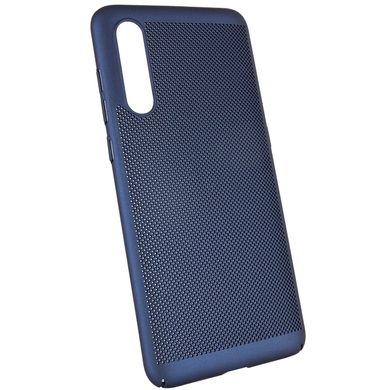 Ультратонкий дихаючий Чохол Grid case для Xiaomi Mi 9 - Темно-Синій, ціна | Фото