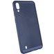 Ультратонкий дышащий чехол Grid case для Samsung Galaxy M10 - Темно-синий, цена | Фото 3