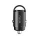 Автомобильная зарядка WIWU Mini Car Charger PC301 (USB-A QC 4.0 / 30W / 5A) - Black, цена | Фото 2