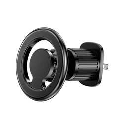 Автотримач з MagSafe (без функції зарядки) STR Air Outlet - Black, ціна | Фото