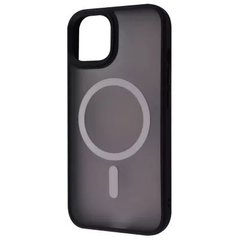 Чехол WAVE Matte Colorful Case with MagSafe iPhone 13 | 14 - Black, цена | Фото