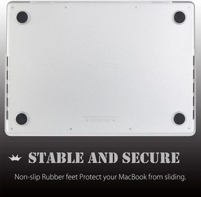 Пластиковая накладка STR Dots HardShell Case for MacBook Air 15 (2023-2024) М2/М3 - White