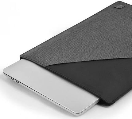 Чохол-папка на магніті WIWU Blade Sleeve for MacBook Air 13 (2018-2020) | Pro 13 (2016-2022) - Gray, ціна | Фото