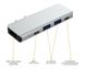 Переходник для MacBook ZAMAX 5in1 (2xPD/2xUSB/4K HDMI) - Gray, цена | Фото 2