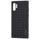 Кожаная накладка VORSON Braided leather series для Samsung Galaxy Note 10 Plus - Черный, цена | Фото 1