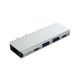 Перехідник для MacBook ZAMAX 5in1 (2xPD/2xUSB/4K HDMI) - Gray, ціна | Фото 1