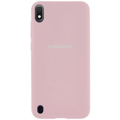 Чохол Silicone Cover Full Protective (AA) для Samsung Galaxy A10 (A105F) - Блакитний / Azure, ціна | Фото