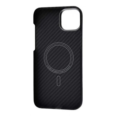 Чохол WAVE Premium Carbon Slim with MagSafe iPhone 12 Pro Max - Black, ціна | Фото