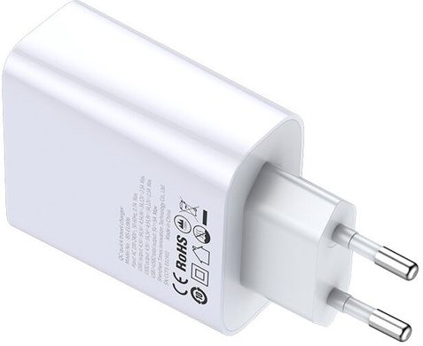 Зарядное устройство Baseus Speed PPS Quick charger C+U 30W EU White, цена | Фото