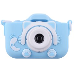 Дитяча камера MIC Baby Photo Camera Cartoon Cat - Blue, ціна | Фото