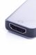 Хаб ZAMAX Aluminum Series 3in1 (USB 3.0+HDMI(4K)+Type-C) - Gray, ціна | Фото 5