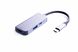 Хаб ZAMAX Aluminum Series 3in1 (USB 3.0+HDMI(4K)+Type-C) - Gray, цена | Фото 1