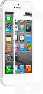 Защитная пленка Moshi iVisor XT Screen Protector White/Glossy for iPhone SE/5/5S/5C (99MO020924), цена | Фото
