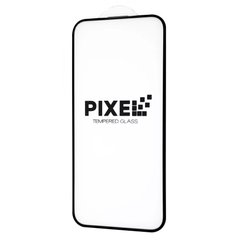 Защитное стекло FULL SCREEN PIXEL iPhone 15 - Black