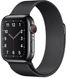 Металевий ремінець STR Milanese Loop Band for Apple Watch 38/40/41 mm (Series SE/7/6/5/4/3/2/1) - Space Black, ціна | Фото 1