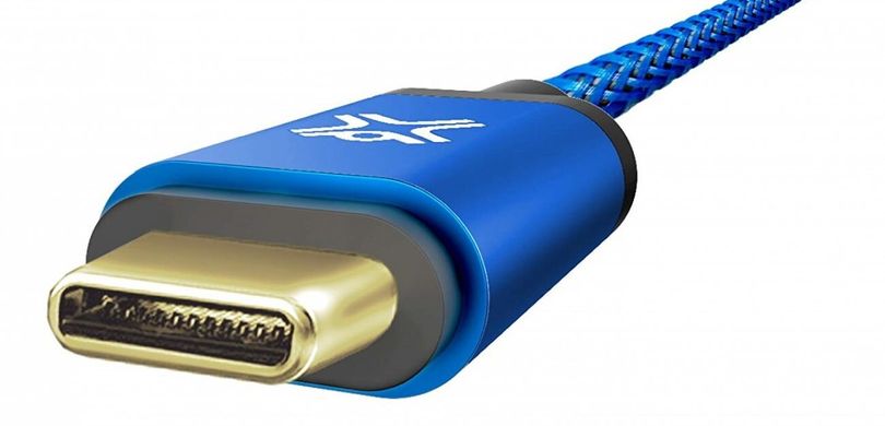Кабель XtremeMac Type-C to Type-C Ballistic Cable Blue (1.2 m) (XCL-UCC-23), ціна | Фото