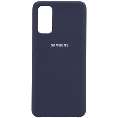 Чехол Silicone Cover (AA) для Samsung Galaxy S20 - Черный / Black, цена | Фото