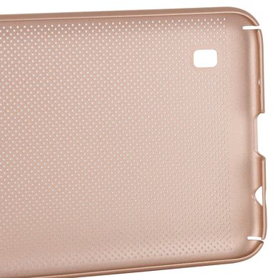 Ультратонкий дышащий чехол Grid case для Samsung Galaxy A10 (A105F) - Золотой, цена | Фото