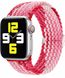 Тканевый регулируемый монобраслет STR Braided Solo Loop with Buckle для Apple Watch 38/40/41 mm - Grape Purple, цена | Фото