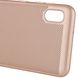 Ультратонкий дышащий чехол Grid case для Samsung Galaxy A10 (A105F) - Золотой, цена | Фото 5