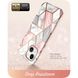 Противоударный чехол с защитой экрана i-Blason [Cosmo Series] Case for iPhone 13 | 14 - Marble, цена | Фото 5