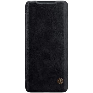 Кожаный чехол (книжка) Nillkin Qin Series для Samsung Galaxy S20+ - Черный, цена | Фото