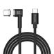 Кабель XtremeMac Type-C to Type-C Magnetic Cable Black (2 m) (XCL-UCC2-13), цена | Фото 2