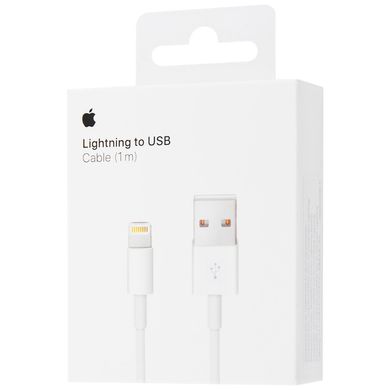 Оригінальний кабель Apple Lightning to USB 2.0 1m - Black, ціна | Фото