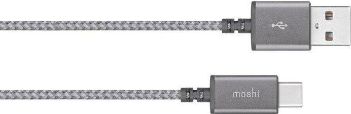Кабель Moshi Integra™ USB-C to USB Cable Titanium Gray (1.5 m) (99MO084211), ціна | Фото