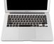 Накладка на клавиатуру для MacBook Air 13 (2012-2017) / Pro Retina 13/15 (2012-2015) - Черная US (русская гравировка), цена | Фото 3
