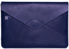 Шкіряний чохол ручної роботи INCARNE MESSAGE для MacBook Air 13 (2012-2017) - Зелений, ціна | Фото