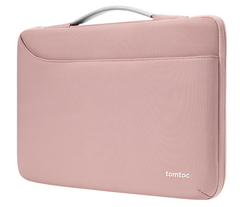 Чехол-сумка tomtoc Defender-A22 Laptop Handbag for MacBook Pro 13 (2016-2022) | Air 13 (2018-2020) | Air 13.6 (2022-2024) M2/М3 - Pink, цена | Фото