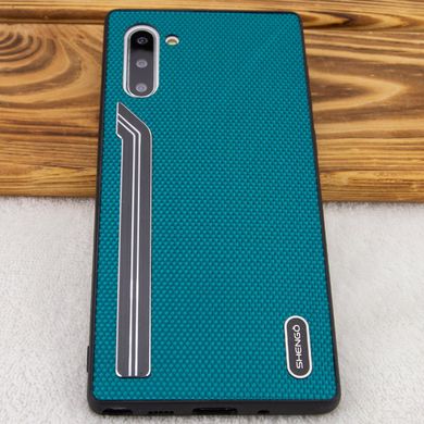 TPU чохол SHENGO Textile series для Samsung Galaxy Note 10 - Червоний, ціна | Фото
