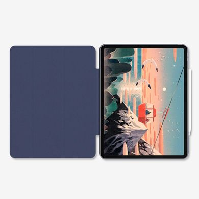 Магнітний силіконовий чохол-книжка STR Magnetic Smart Cover for iPad Pro 11 (2018 | 2020 | 2021) - Pink, ціна | Фото