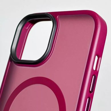 Чохол WAVE Matte Insane Case with Magnetic Ring iPhone 15 Plus - Dark Red
