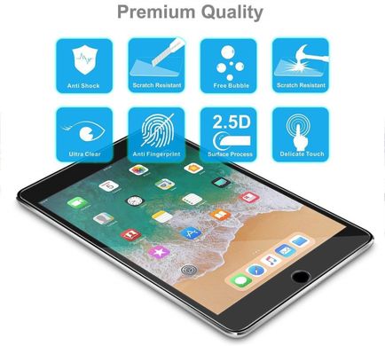 Защитное стекло MIC Tempered Glass Protector for iPad 10.2 (2019/2020/2021), цена | Фото