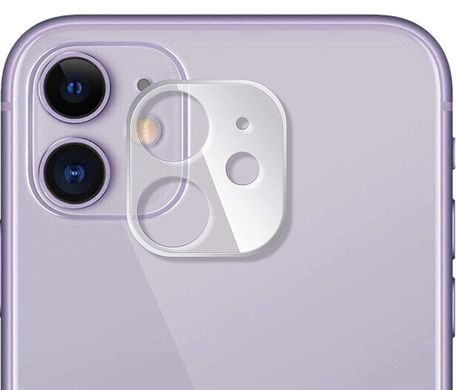 Защитное стекло на камеру для iPhone 11 MIC - Прозрачная, цена | Фото