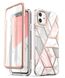 Чехол i-Blason Cosmo Series Clear Case for iPhone 11 - Marble (IBL-IPH11-COS-M), цена | Фото 1