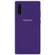 Чехол Silicone Cover Full Protective (AA) для Samsung Galaxy Note 10 - Фиолетовый / Purple, цена | Фото
