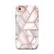 Противоударный чехол с защитным стеклом i-Blason [Cosmo Series] Case for iPhone 7/8/SE(2020) - Marble, цена | Фото 2