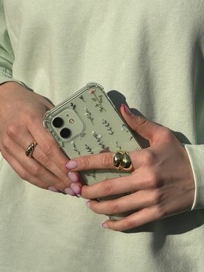 Силиконовый прозрачный чехол Oriental Case (Galaxy White) для iPhone 13 Pro Max, цена | Фото