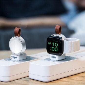 Зарядний пристрій для Apple Watch Baseus Dotter - White (WXYDIW02-02), ціна | Фото