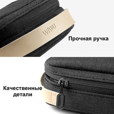 Органайзер WIWU Cozy Storage Bag (size L) - Gray, цена | Фото
