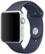 Силиконовый спортивный ремешок STR Sport Band для Apple Watch 38/40/41 mm (S/M) - Black, цена | Фото 1