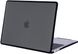 Пластиковая накладка c силиконовым бампером STR Dual Color Hard Case for MacBook Air 13.6 (2022-2024) M2/М3 - Black/Black, цена | Фото 1