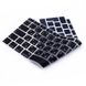 Накладка на клавіатуру STR для MacBook Air 13 (2020) - Чорна EU (з російськими літерами), ціна | Фото 5