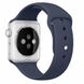 Силиконовый спортивный ремешок STR Sport Band для Apple Watch 38/40/41 mm (S/M) - Black, цена | Фото 3