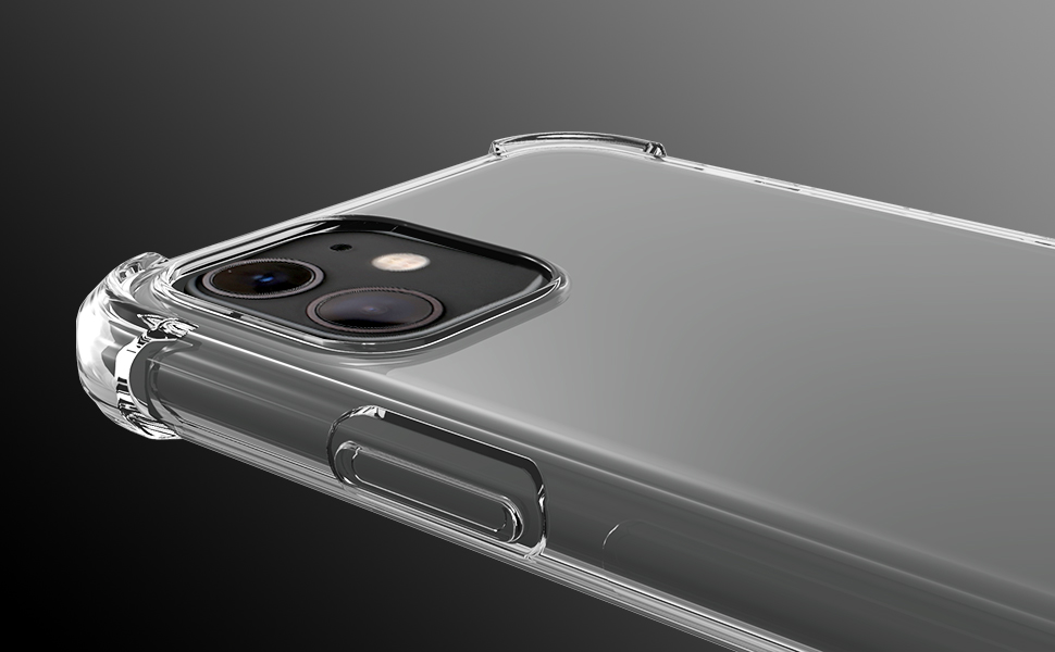 Силіконовий протиударний чохол STR WXD Силикон 0.8 mm для iPhone 15 Plus - Clear