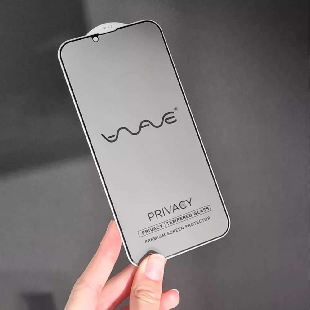 Захисне скло Анти-шпигун WAVE Privacy iPhone 13 Pro Max/14 Plus